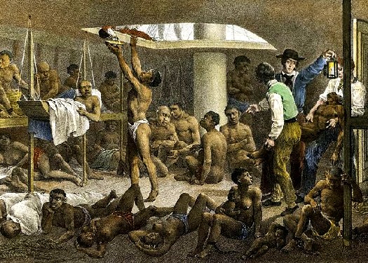 Hold of a Slave Ship